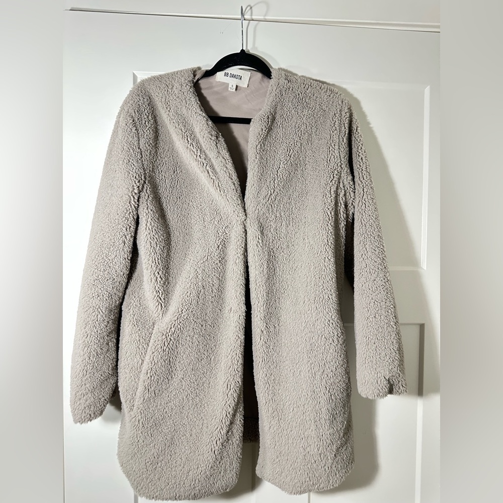 BB Dakota S fluffy jacket g, gray